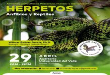 Conferencia Animales ponzoñosos: presencia, manejo y manipulación