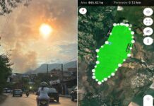 Más de 400 hectáreas se han quemado en Yumbo