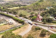 Arrancan las obras en la curva de Puerto Isaacs, Yumbo